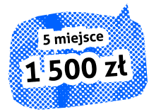 5 miejsce – 1500 zł