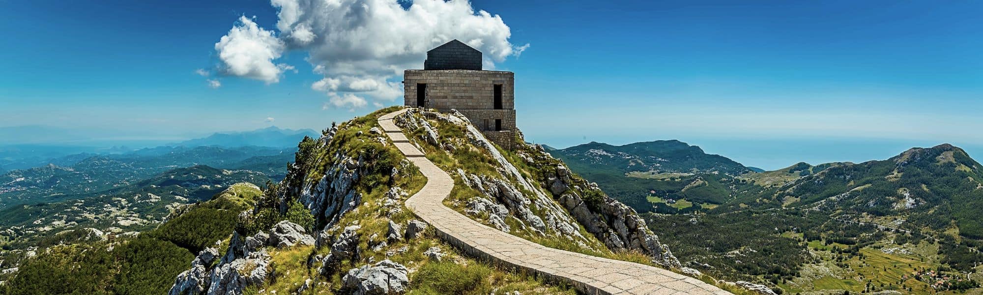 Park narodowy Lovcen Czarnogóra widok ze szczytu 