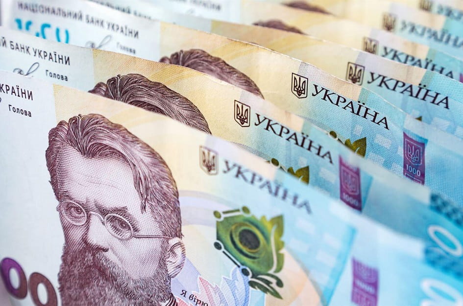 banknot hrywny ukraińskiej