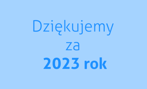 Dziękujemy za rok 2023