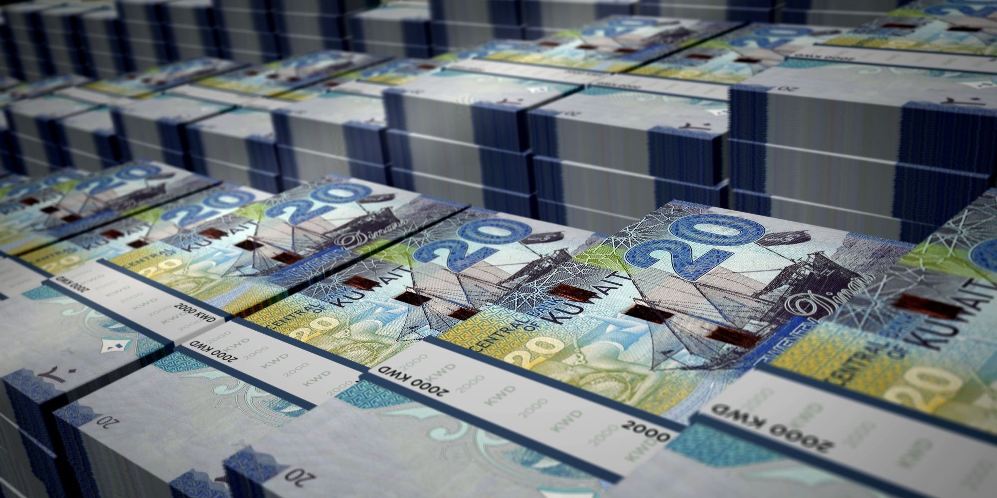 Dinar kuwejcki, produkcja banknotów