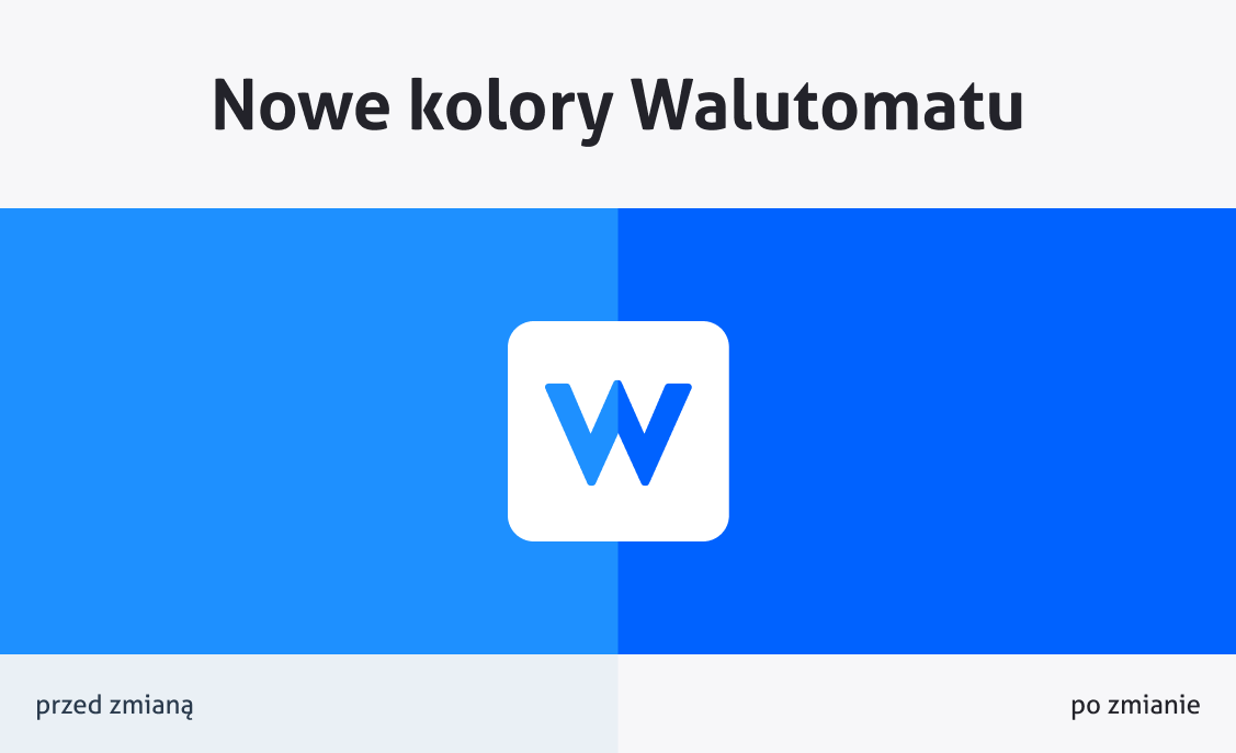 Nowe kolory Walutomatu