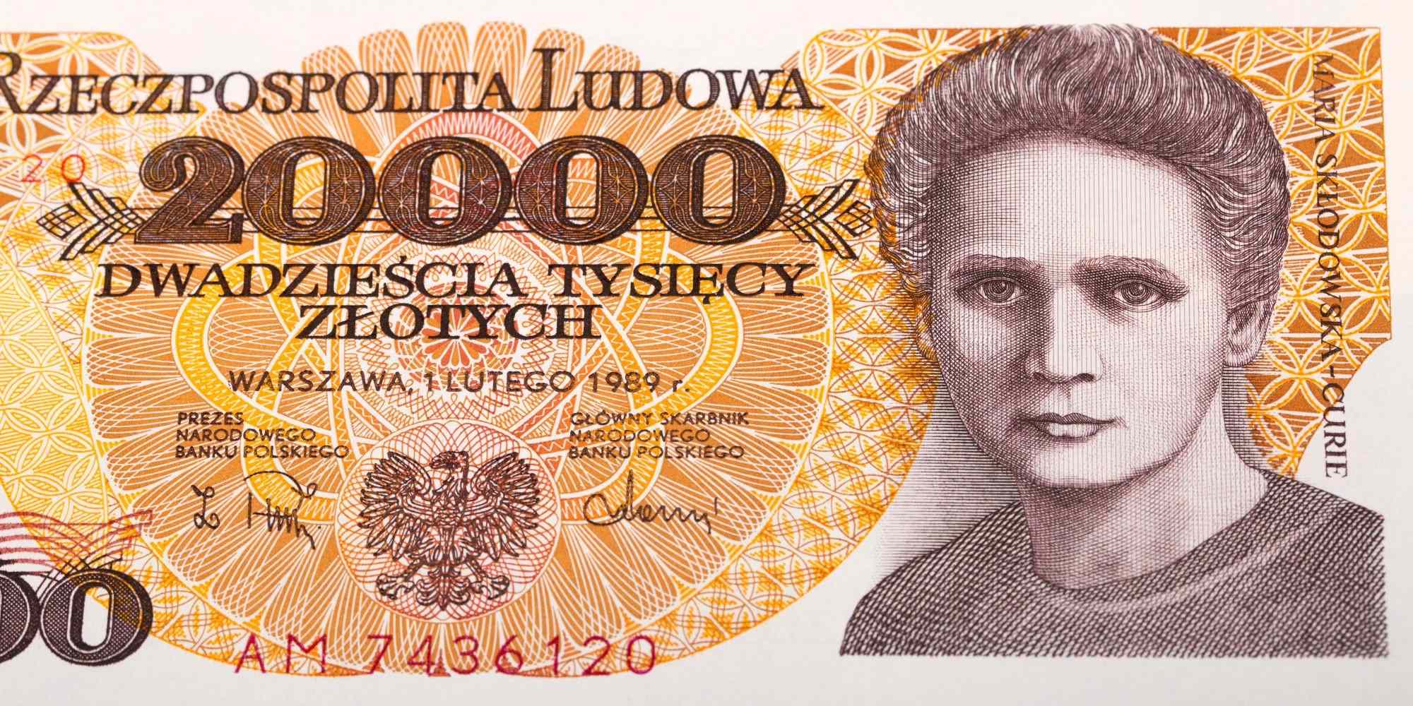 Banknot 20 000 zł