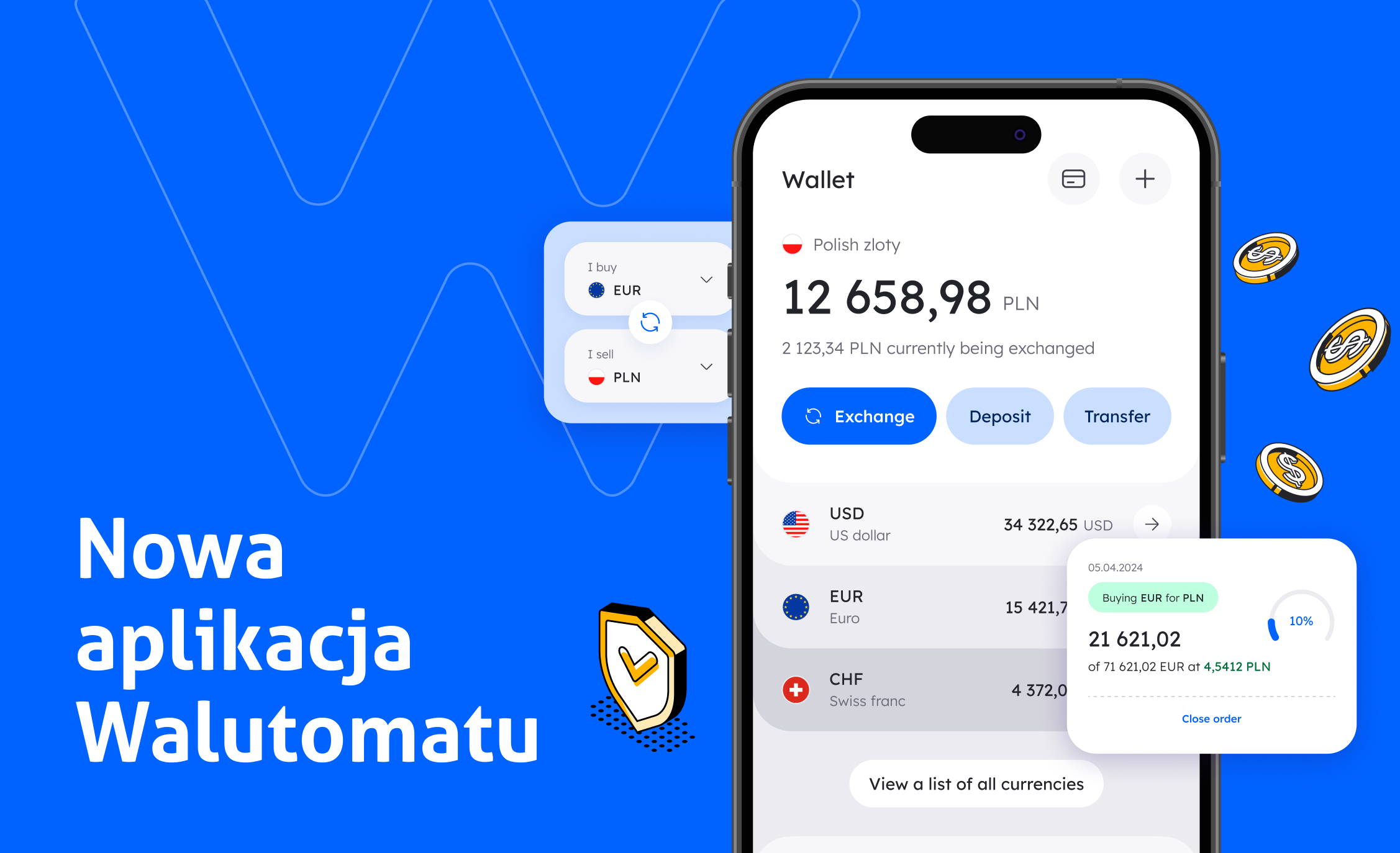 Nowa aplikacja Walutomatu