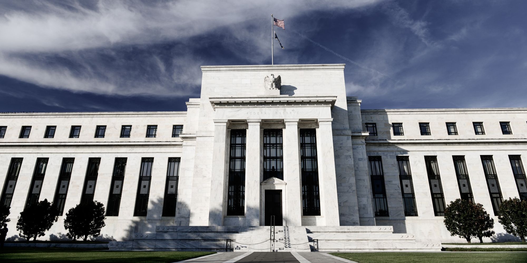 Rezerwa Federalna, budynek siedziby FED w Waszyngtonie w USA