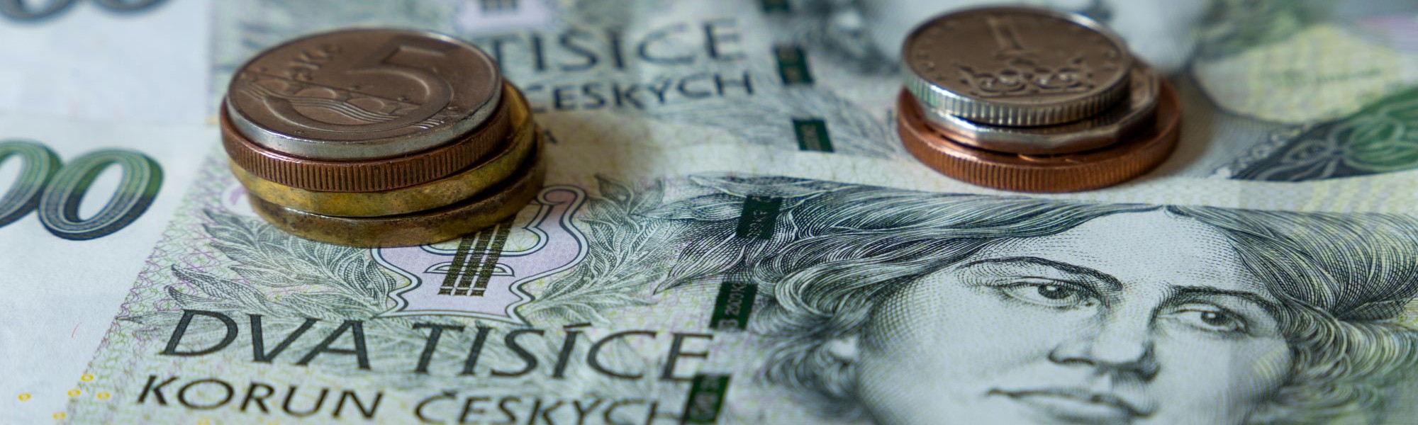 Czeska korona, banknoty i monety