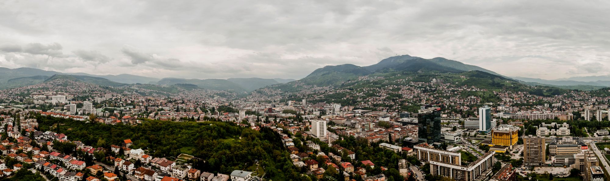 Sarajewo, panorama miasta